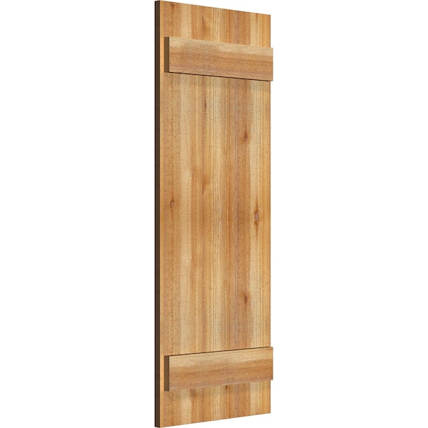 Joined Board-n-Batten Shutters, Rough Sawn Western Red Cedar, 16 1/8W X 41H